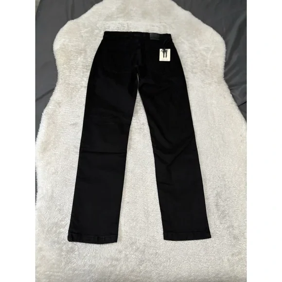 New Mugsy Jeans Men's‎ 28x30 Black PMT Clutch Pants Stretch NWT Straight